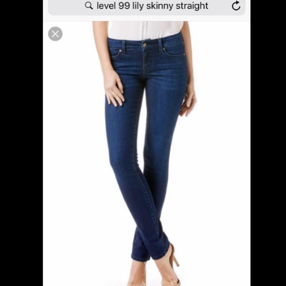 Level 99 Lily Skinny Straight Jean
